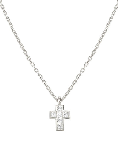 Nomination 240904/031 Carismatica Small Cross Necklace White CZ