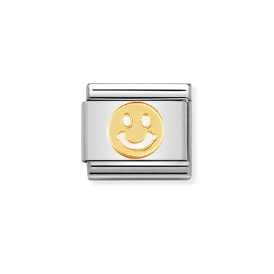 Nomination Composable Link 030110/06 Classic Fun Smiley Face