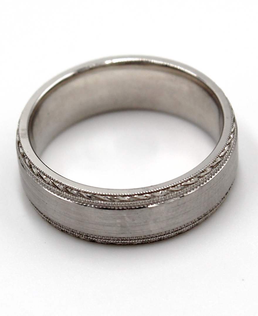 Kirk Kara SS6974M-B Artin Wedding Band (Choose free two-day shipping at checkout)
