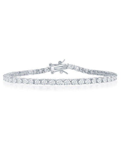 Sterling Silver Tennis Bracelet