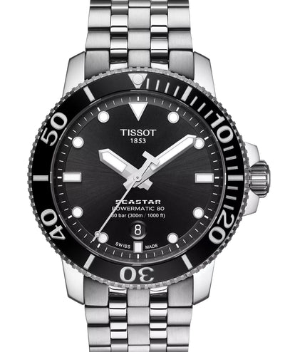 Tissot T120.407.11.051.00 Seastar 1000 43mm Watch