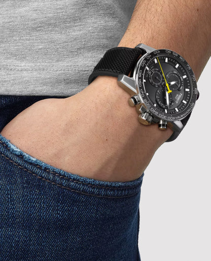 Tissot T125.617.17.051.02 Supersport Chrono 45.5mm Black Watch