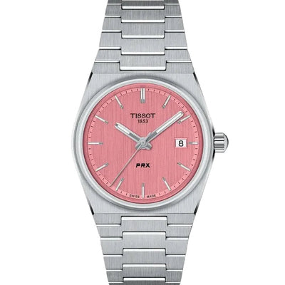 Tissot T137.210.11.331.00 PRX 35mm with Pink Dial and Swiss Quartz Movement