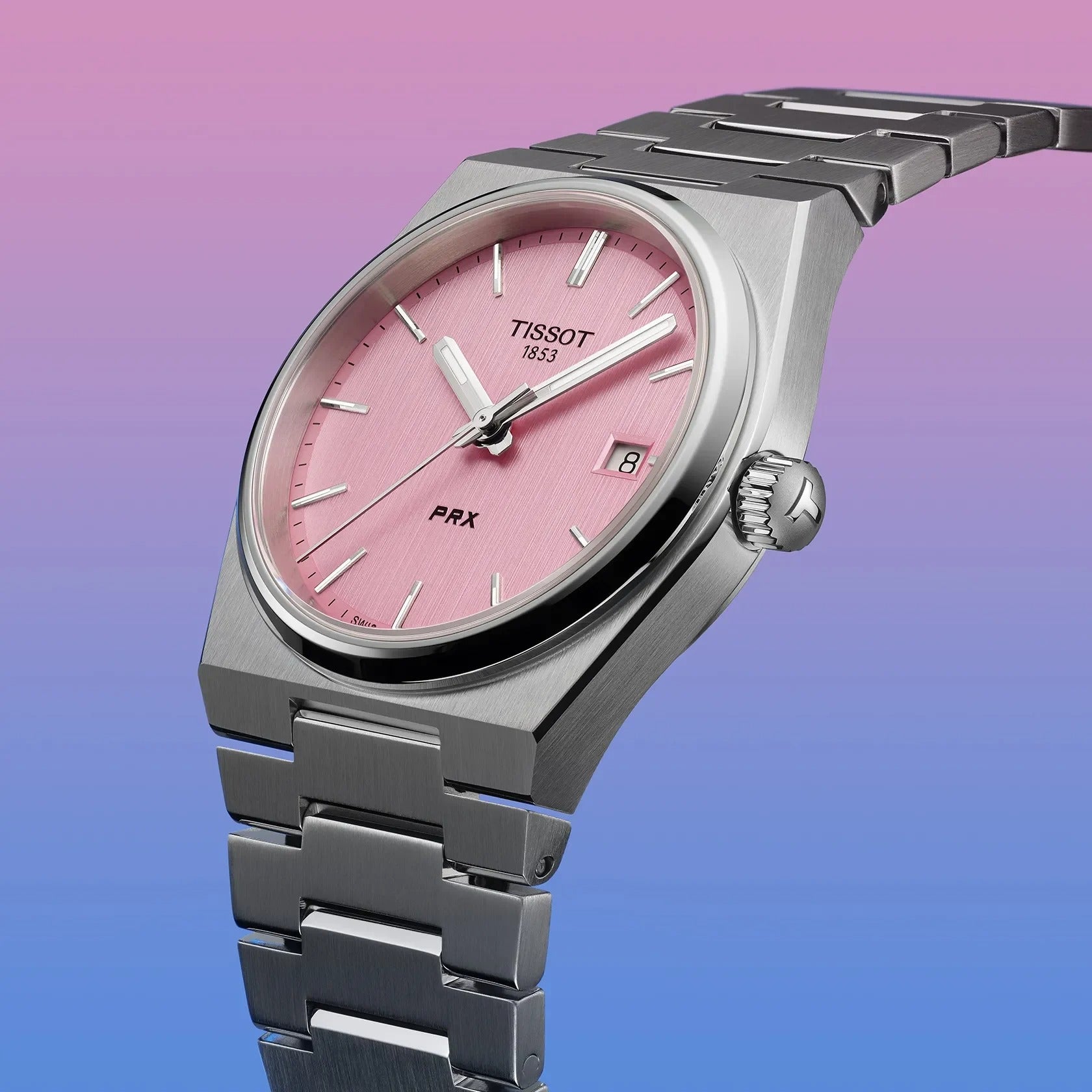 Tissot T137.210.11.331.00 PRX 35mm with Pink Dial and Swiss Quartz Movement