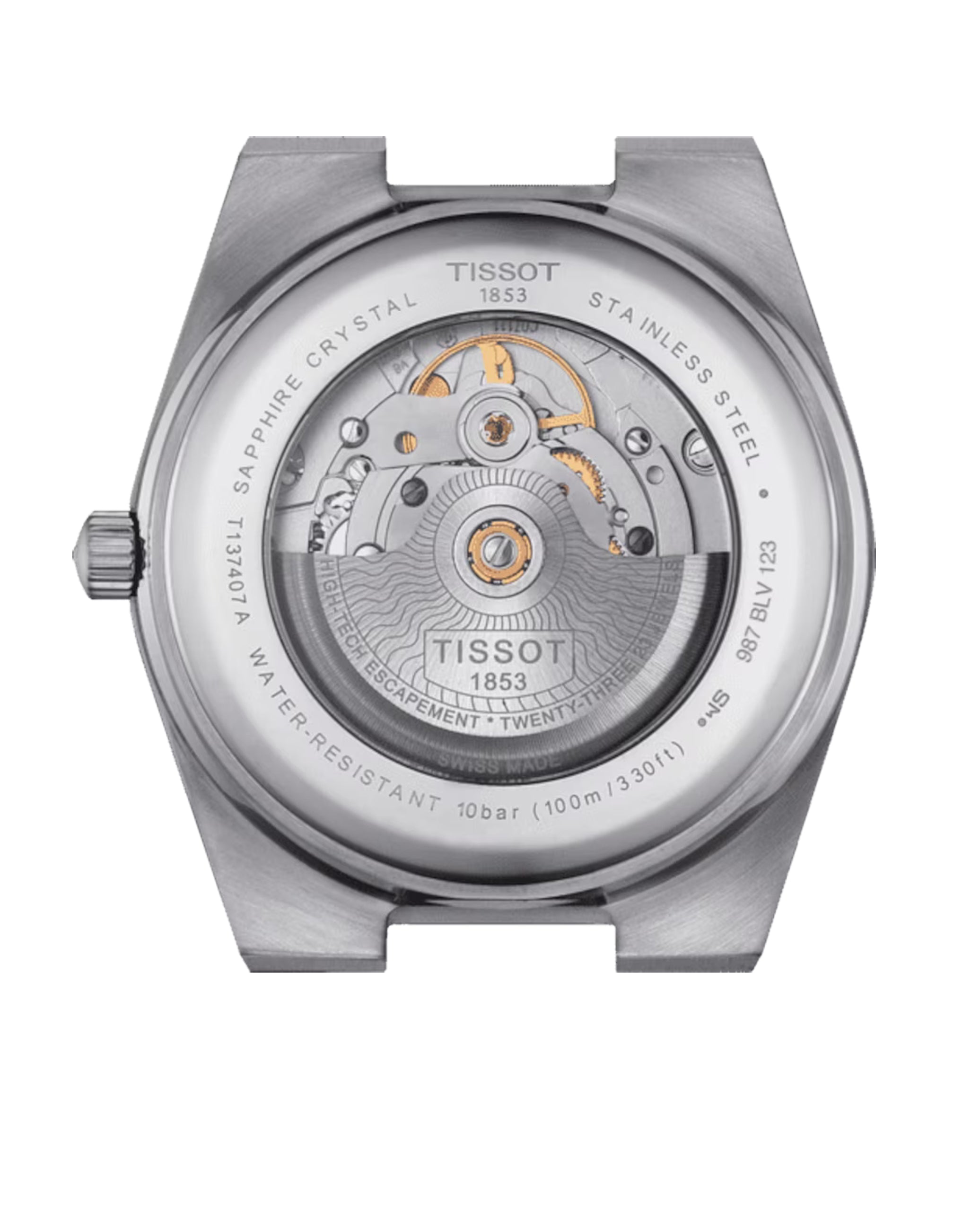 Tissot T137.407.11.351.00 PRX Powermatic 80 - Ice Blue