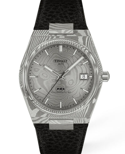 Tissot T137.807.96.081.00 PRX Damascus Steel 38mm Watch