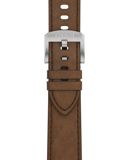 Tissot T151.422.16.031.00 PRC 100 Solar 39mm Watch with Leather Strap