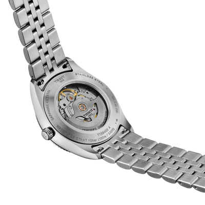 Tissot T156.408.11.353.00 Ballade 39mm Watch with Ice Blue Dial and Automatic Movement