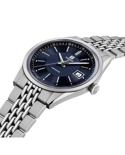 Tissot T157.407.11.041.00 Visodate Blue Dial 39mm Watch