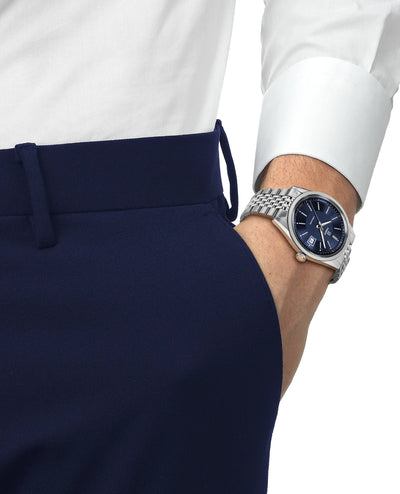 Tissot T157.407.11.041.00 Visodate Blue Dial 39mm Watch