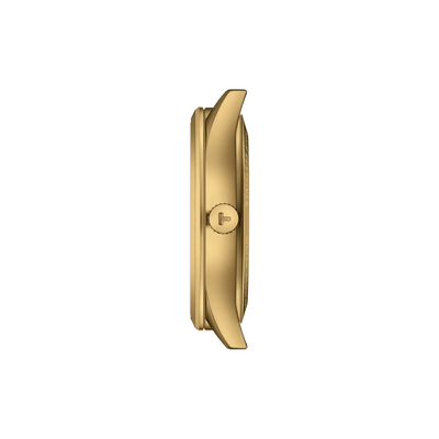 Tissot T158.407.36.261.00 Classic Dream Gold Color 40mm Watch with Swiss Automatic Movement