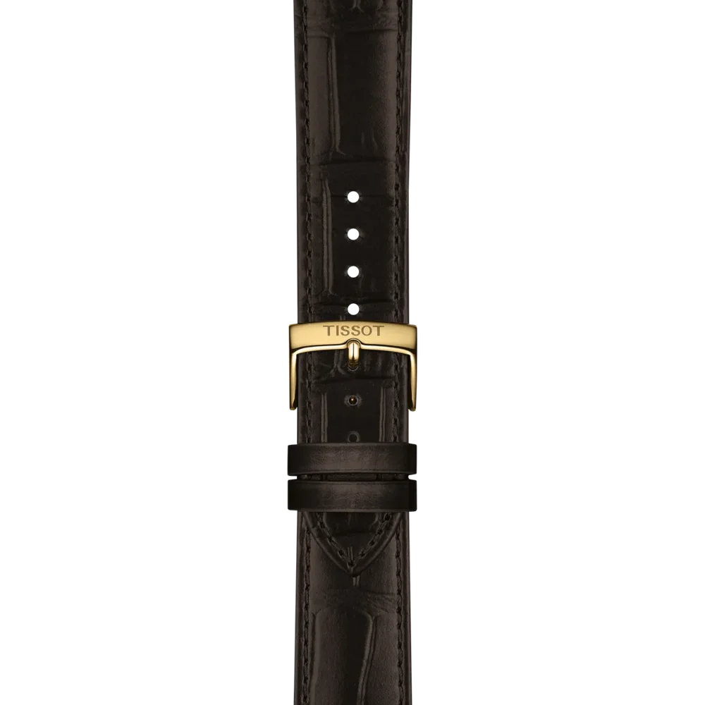 Tissot T158.407.36.261.00 Classic Dream Gold Color 40mm Watch with Swiss Automatic Movement