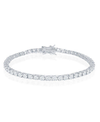Sterling Silver Tennis Bracelet