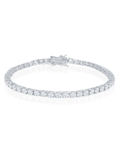 Sterling Silver Tennis Bracelet