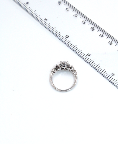 Simon G. TR665 Diamond Engagement Ring Setting for 6.5 Millimeter Round Center Stone