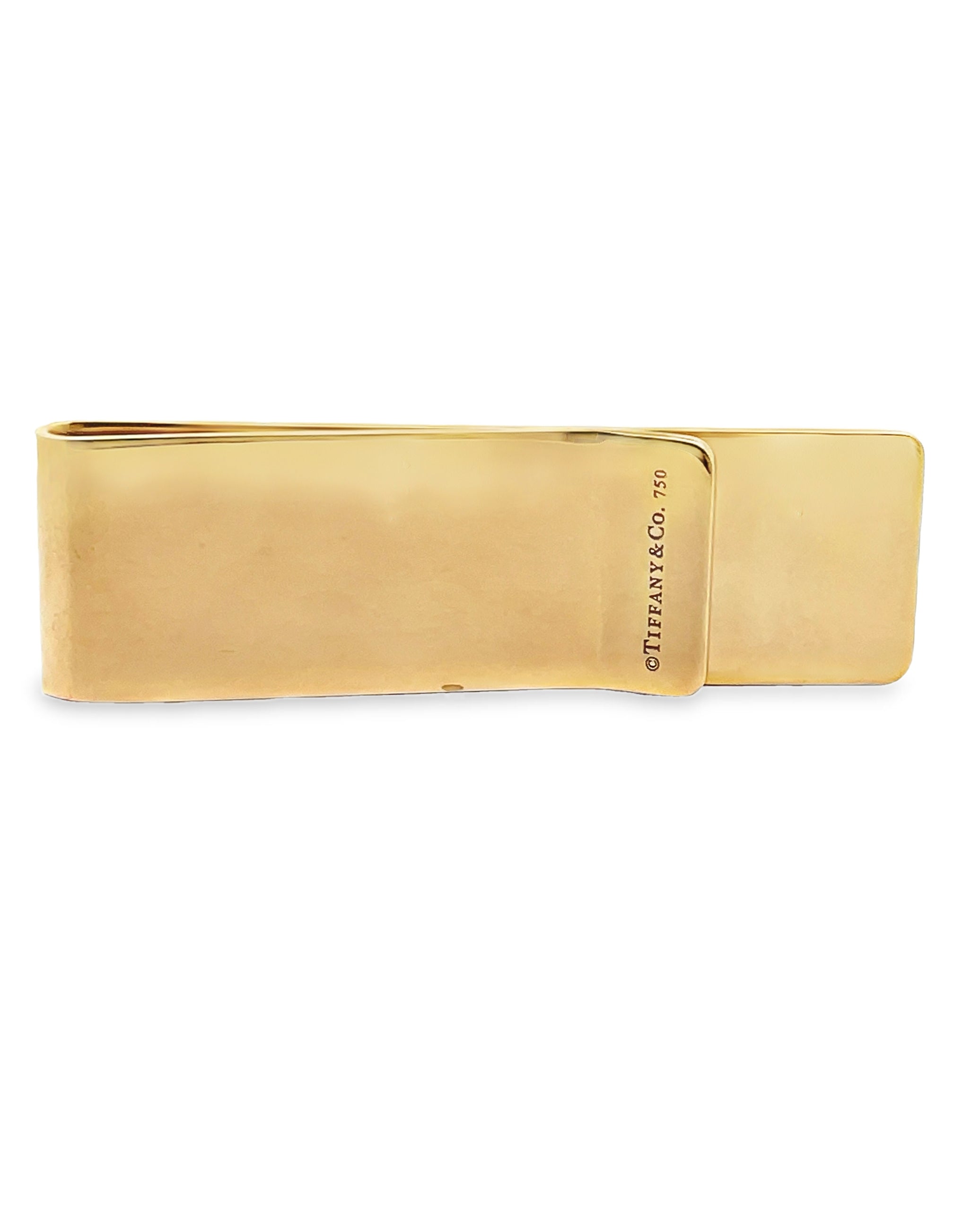 Pre-Owned 18K Yellow Gold Tiffany Money Clip
