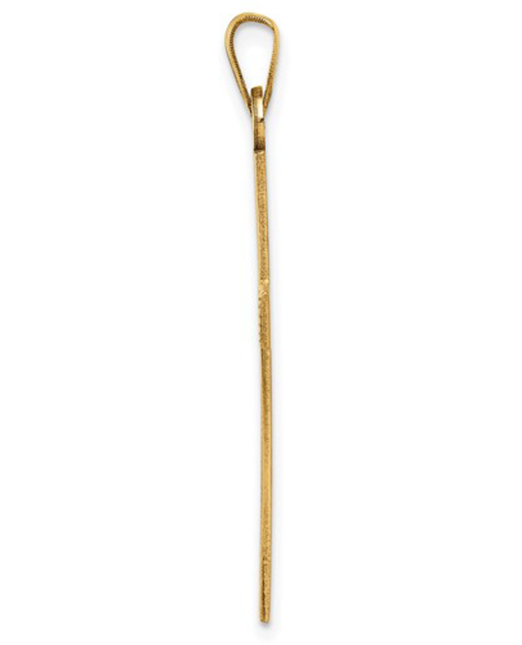 14K Yellow Gold Cross Charm