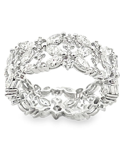 18K White Gold 2.44 Carat Diamond Ring