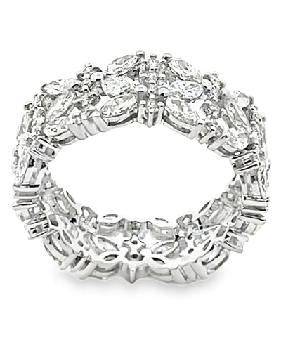 18K White Gold 2.44 Carat Diamond Ring