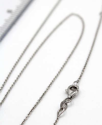 Zeghani ZP874 Sapphire and Diamond Pendant Necklace