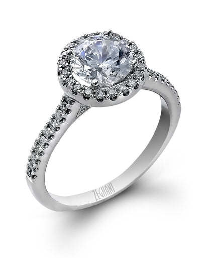 Zeghani ZR498 Engagement Ring