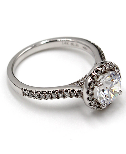 Zeghani ZR498 Engagement Ring