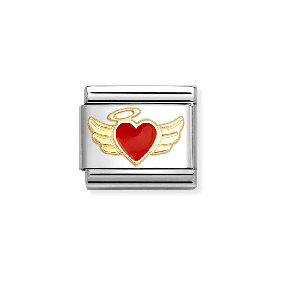 Nomination 030207/52 Composable Classic Love Angel Heart