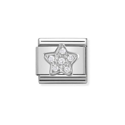 Nomination Composable Link 330304/02 Star with CZ