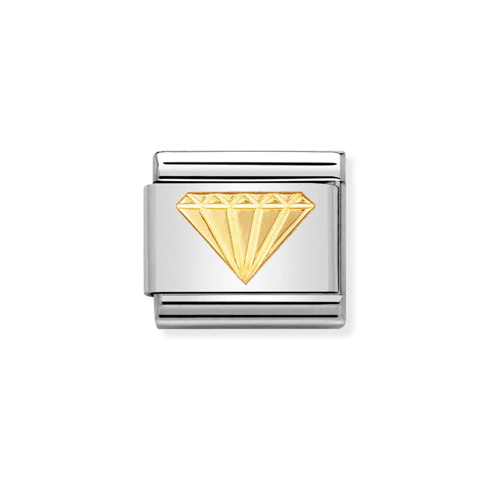 Nomination Composable 030115/03 Good Luck Diamond Shape