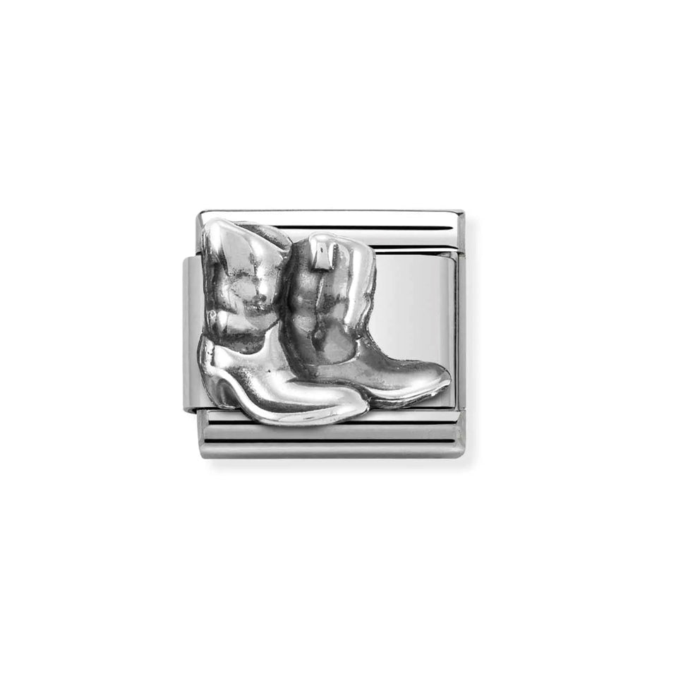 Nomination 330110/24 Composable Classic Relief Silver Boots