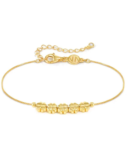 Nomination 241303/003 Armonica Bracelet Four Leaf Clover Gold Plating