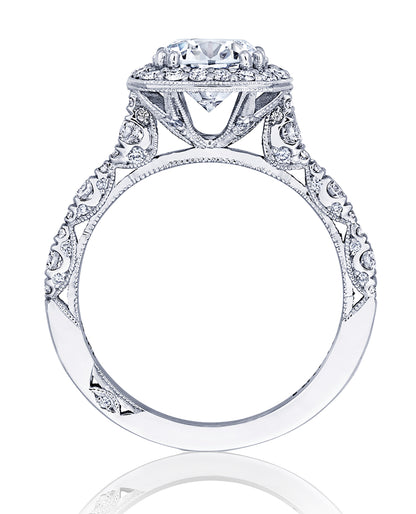 Tacori HT2560 CU7 Petite Crescent Engagement Ring