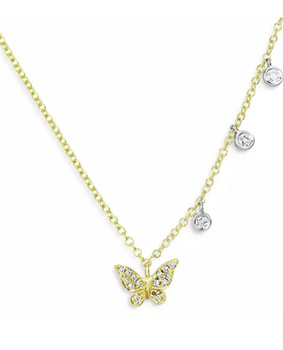 Meira T N13134 Butterfly Necklace