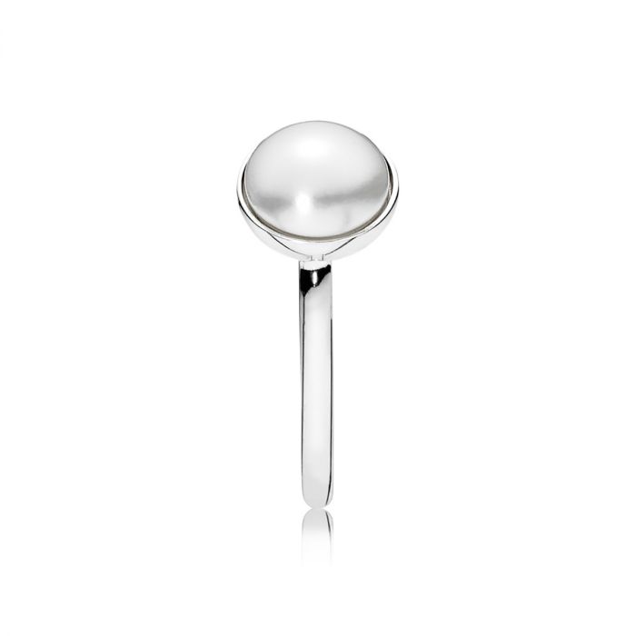 Pandora 191010WCP Sterling Silver Ring Luminous Droplet, Clear CZ
