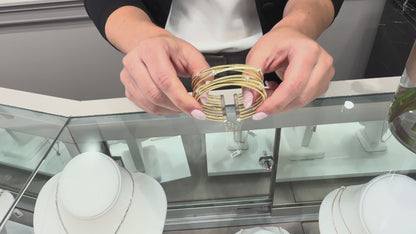 Marcello Pane BRFO 166G Sterling Silver Cuff Bracelet