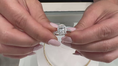 Simon G. MR2905 Oval Engagement Ring Setting