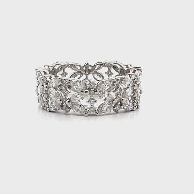 18K White Gold 2.44 Carat Diamond Ring