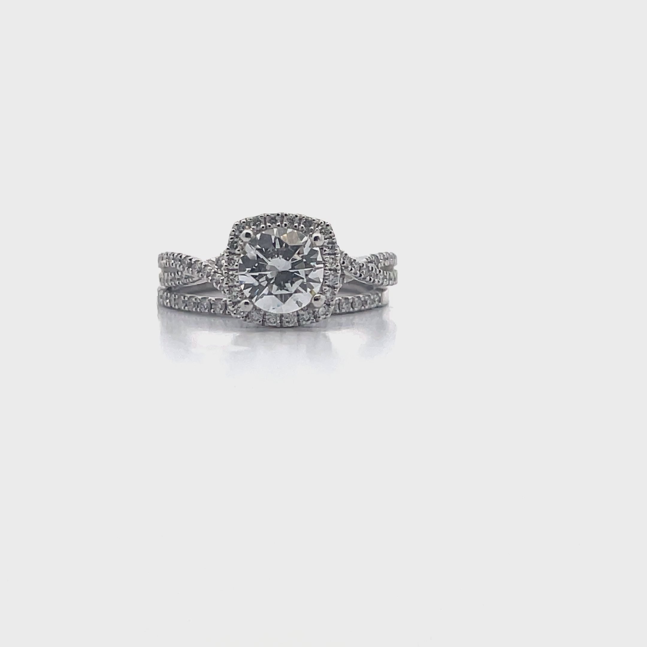 تحميل الفيديو: Simon G. NR468 Engagement Ring and Wedding Band Set