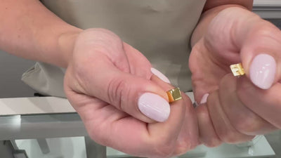 Nomination 029515/012 Rigid Chain Bangle Bracelet with CZ