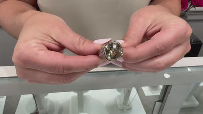 Sara Blaine Lime Quartz Ring in Sterling Silver