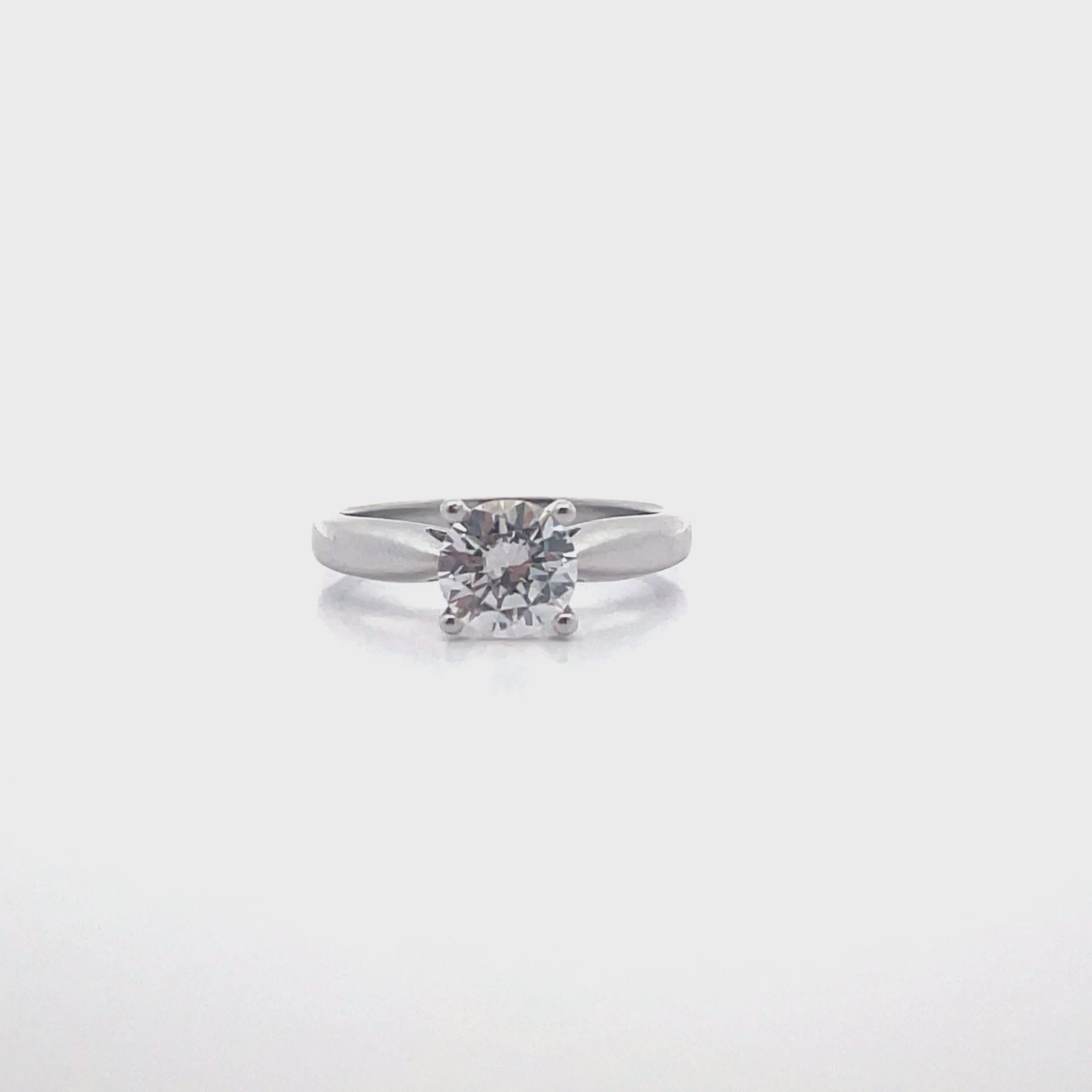 Load video: Ritani 1RZ7244CR14 Solitaire Engagement Ring Setting