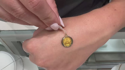 14K Yellow Gold Small Confirmation Charm