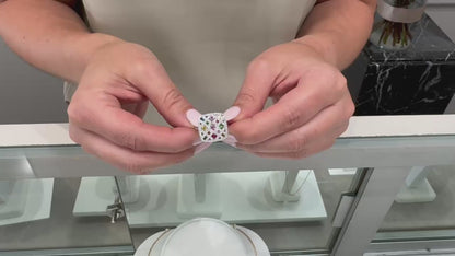 Allison Kaufman 14K White Gold Multicolor Ring