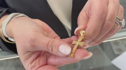 14K Yellow Gold Medium Armenian Cross