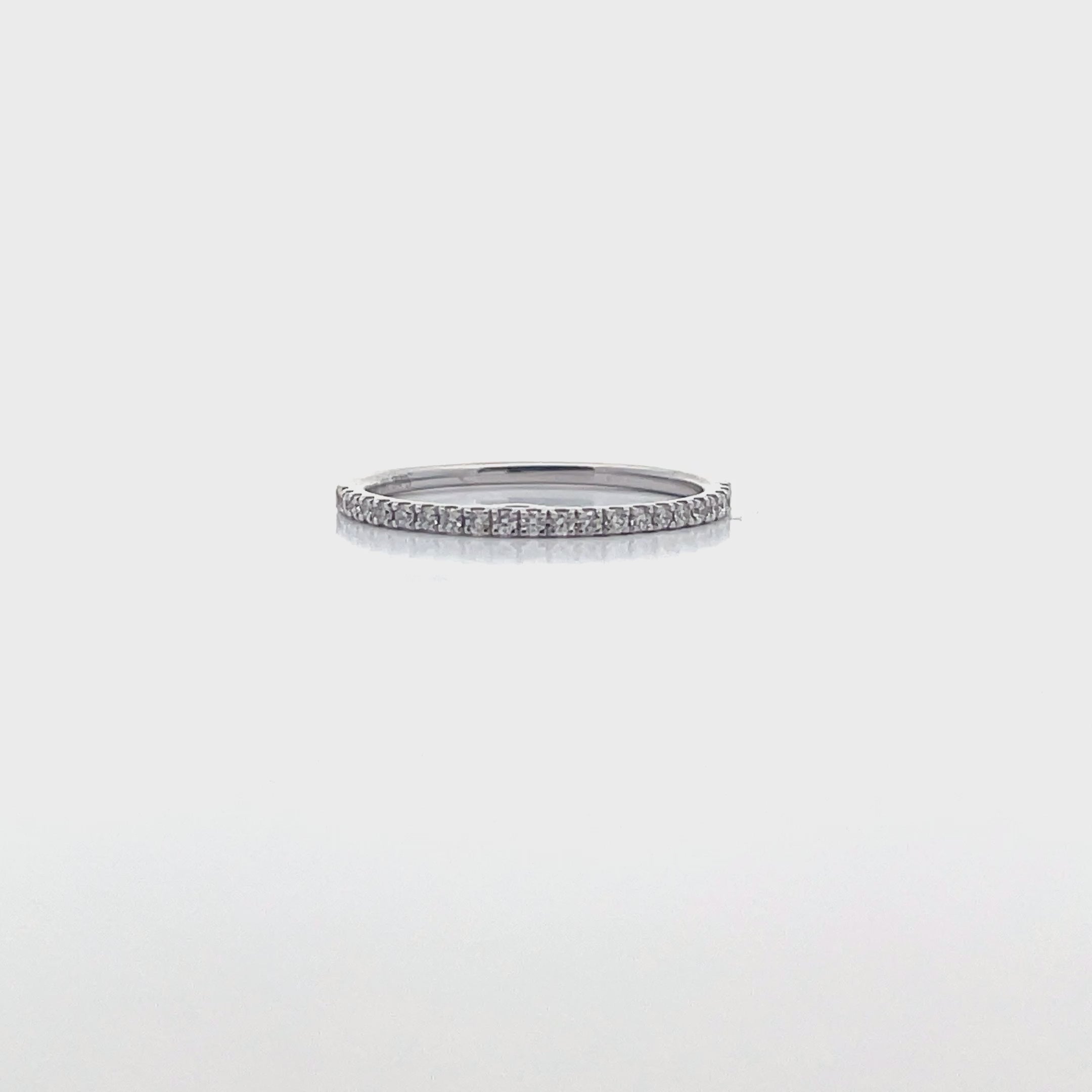 Simon G. NR468 Engagement Ring and Wedding Band Set