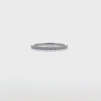 Simon G. NR468 Engagement Ring and Wedding Band Set
