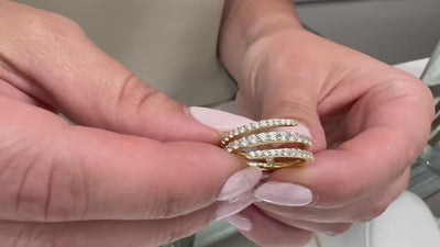 Nomination 149701-014 "Lovelight" Yellow Spiral Ring