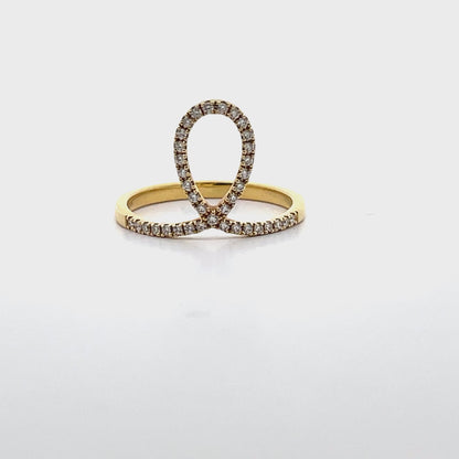Simon G. 18K Yellow Gold Twist Ring
