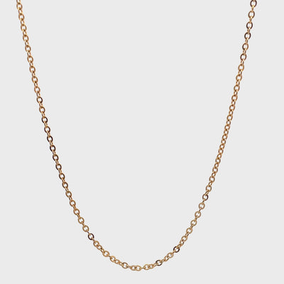 Gold Filled 1.8mm Wide Cable Chain