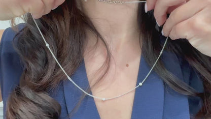 Simon G. CH119 Double Sided Diamonds By Yard Chain